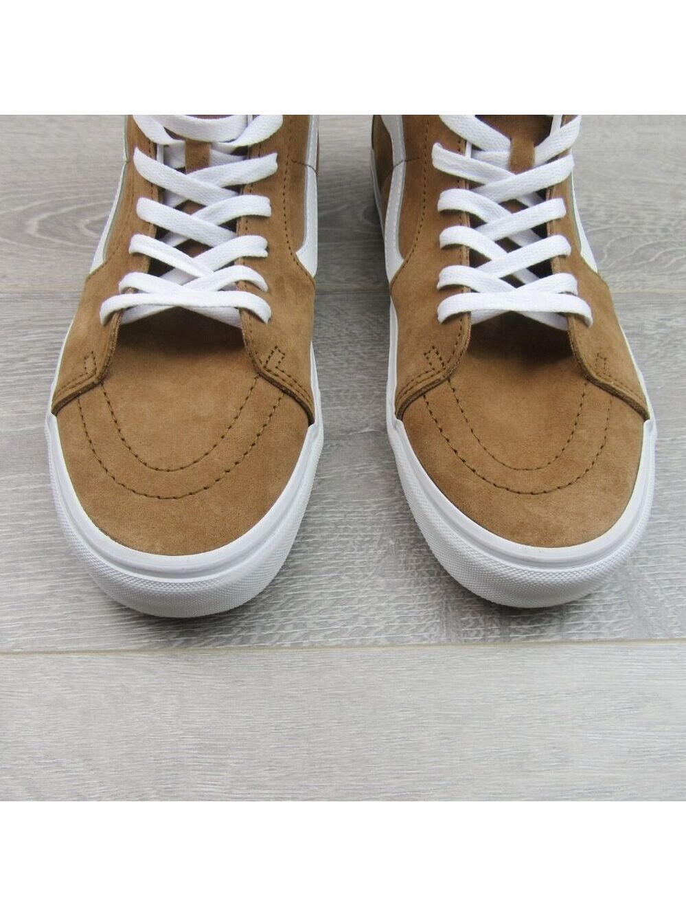 Vans Sk8-Hi Suede Sneakers Men's Size 11.5 Brown NEW - Picture 5 of 15